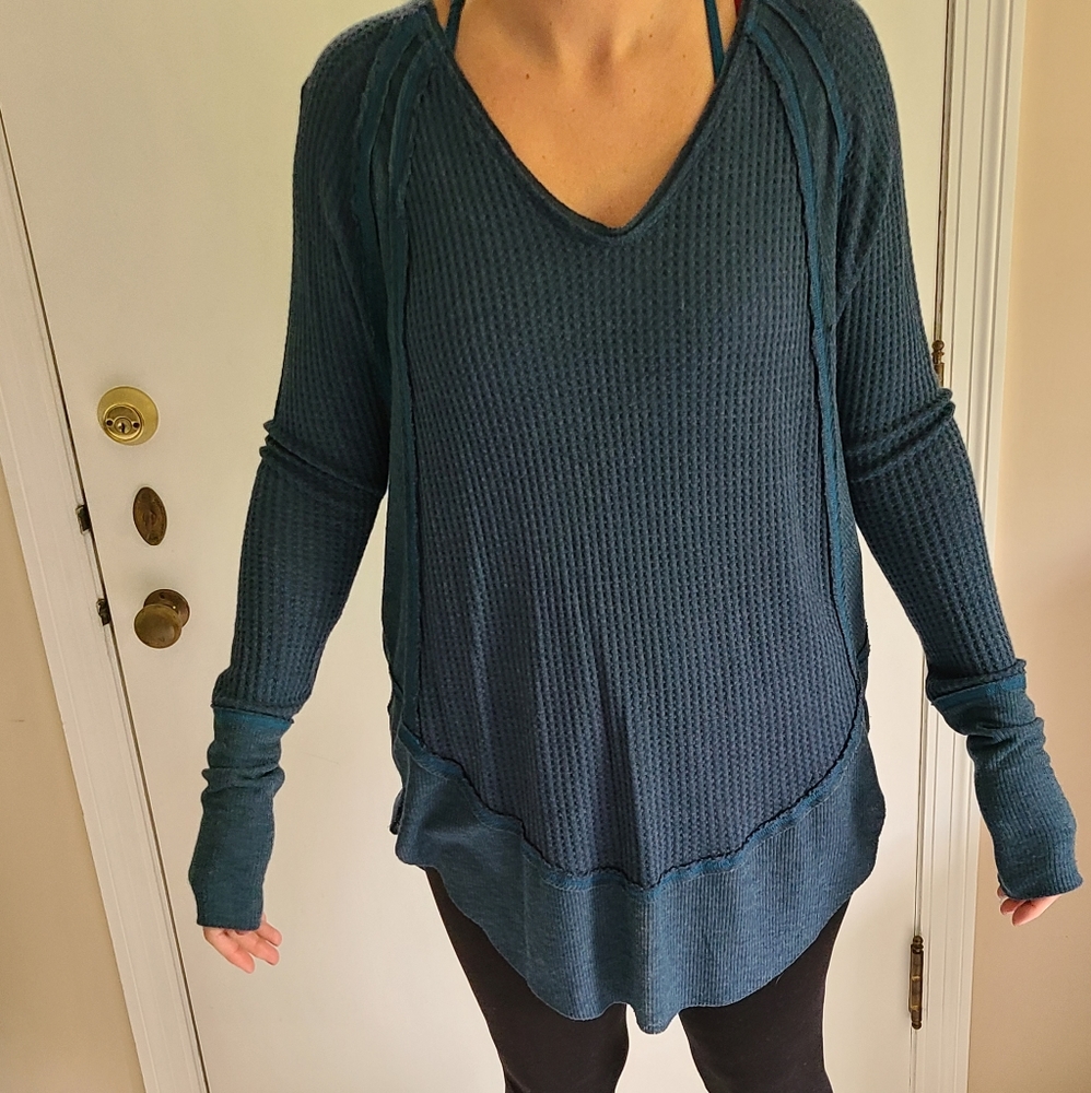 Free People thermal tunic